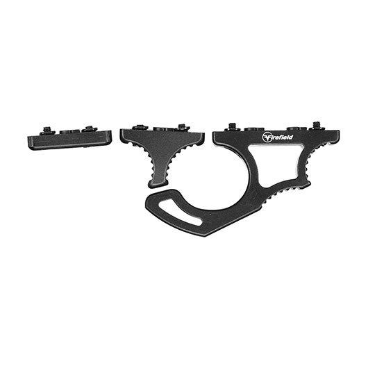 Firefield KeyMod Aluminium Rival XL Skeletonized Foregrip Frontgriff schwarz Bild 5