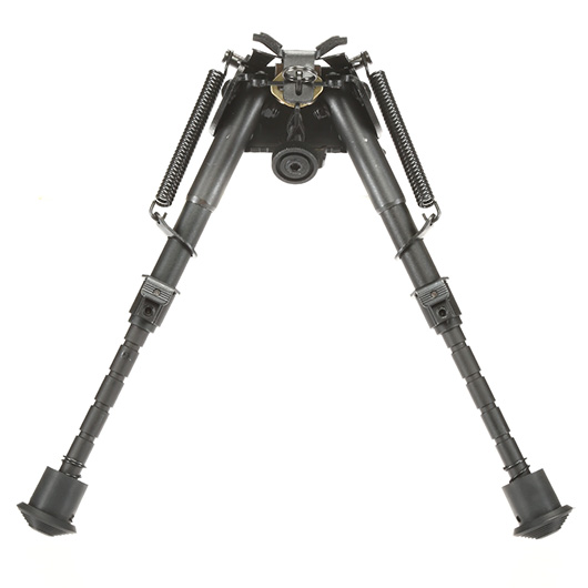 Firefield Stronghold Metall Zweibein 140 - 215 mm mit Gummife und 20 - 22mm- / Sniper-Halterung schwarz Bild 2