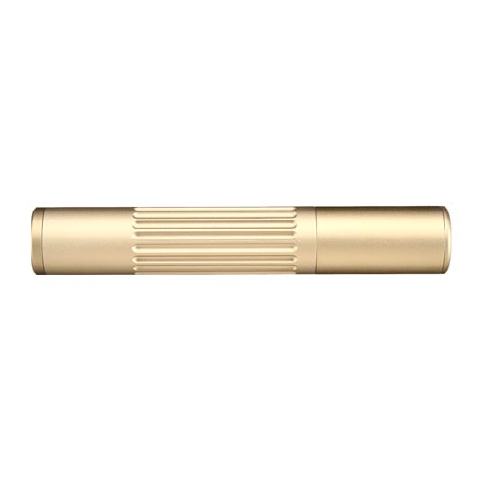 Modify OBserver Aluminium Over-Barrel Mock Suppressor - Tracer kompatibel 14mm- tan Bild 2