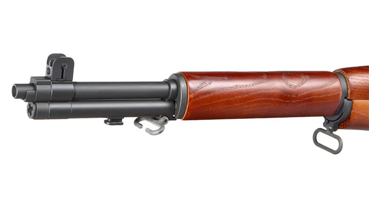 G&G M1 Garand ETU-Mosfet Vollmetall S-AEG 6mm BB schwarz - Echtholz Bild 6