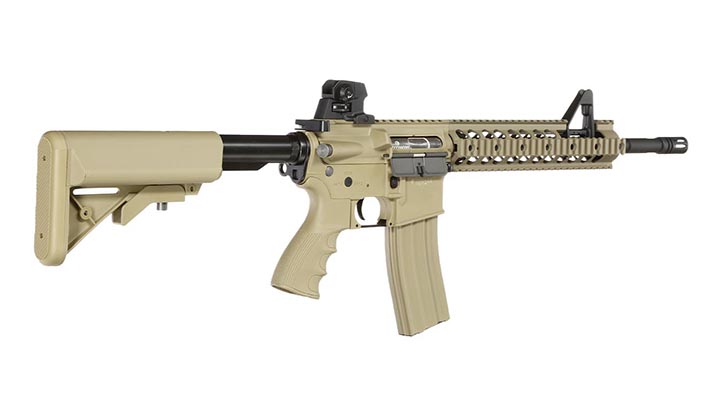 G&G GR15 RIS Raider XL BlowBack AEG 6mm BB Desert Tan Bild 3