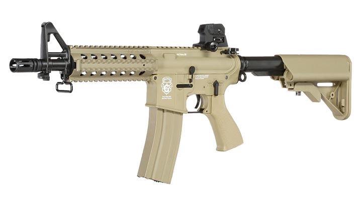 G&G GR15 RIS Raider BlowBack AEG 6mm BB Desert Tan