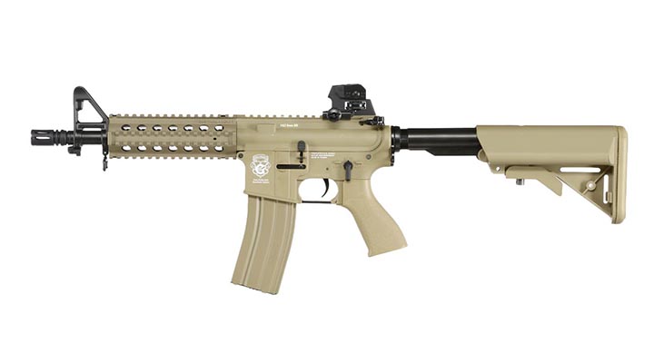 G&G GR15 RIS Raider BlowBack AEG 6mm BB Desert Tan Bild 1