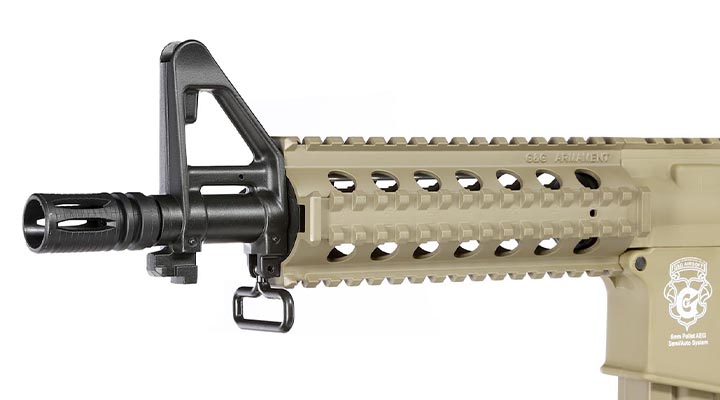 G&G GR15 RIS Raider BlowBack AEG 6mm BB Desert Tan Bild 6