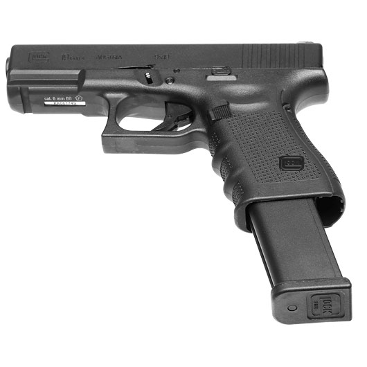 Glock 19 Gen. 4 Airsoft mit Metallschlitten GBB 6mm BB schwarz Bild 6