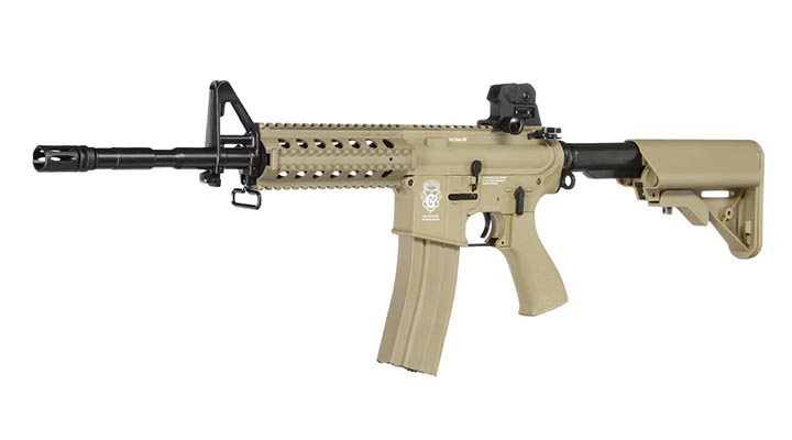 G&G GR15 RIS Raider L BlowBack AEG 6mm BB Desert Tan