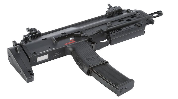Heckler & Koch MP7 A1 S-AEG Mosfet-Edition 6mm BB schwarz - Generation 2 Bild 5