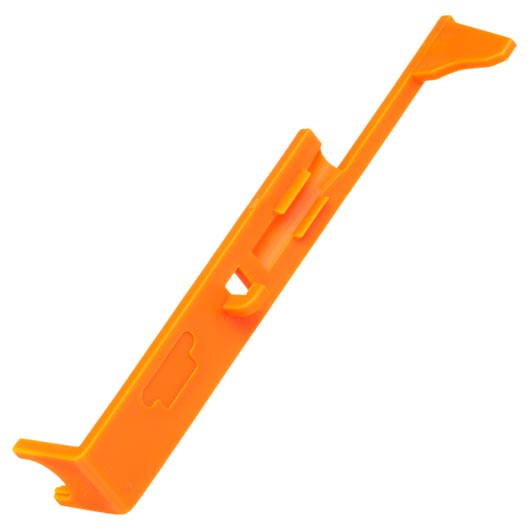 King Arms Polycarbonate Tappet Plate Version 2 orange Bild 1