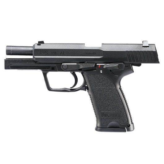 Heckler & Koch P8 A1 Airsoft mit Metallschlitten GBB 6mm BB schwarz Bild 2