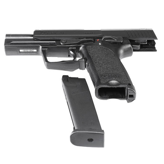 Heckler & Koch P8 A1 Airsoft mit Metallschlitten GBB 6mm BB schwarz Bild 5