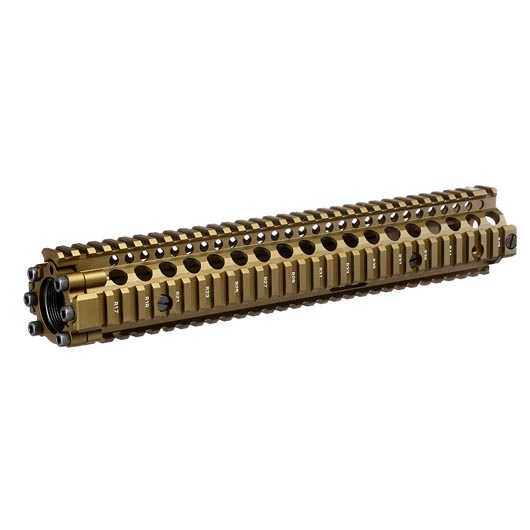 MadBull / Daniel Defense M4 Aluminium M4A1 RIS II Handguard Tan Bild 2