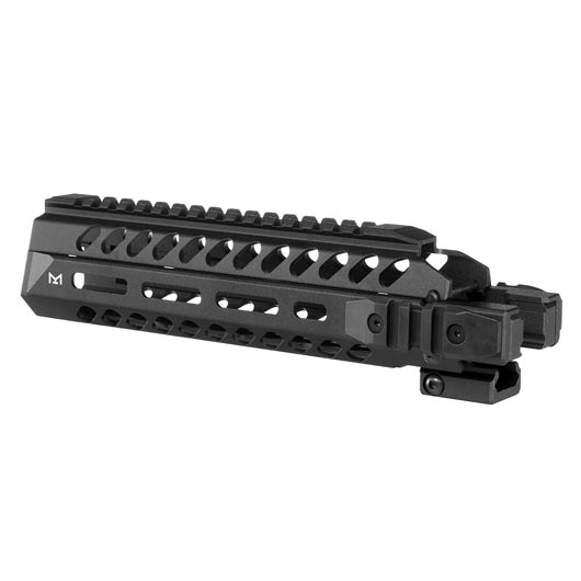 G&G M-LOK Aluminium Rail Handguard f. G&G Combat Machine GTW91 / T91 S-AEG schwarz Bild 2