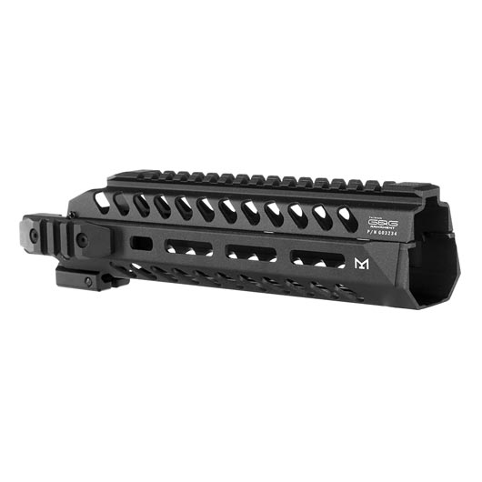 G&G M-LOK Aluminium Rail Handguard f. G&G Combat Machine GTW91 / T91 S-AEG schwarz Bild 3