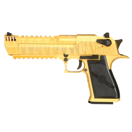 Wei-ETech Desert Eagle L6 .50AE Vollmetall GBB 6mm BB Gold Tiger Stripe Edition Bild 1