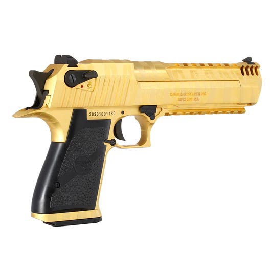 Wei-ETech Desert Eagle L6 .50AE Vollmetall GBB 6mm BB Gold Tiger Stripe Edition Bild 4