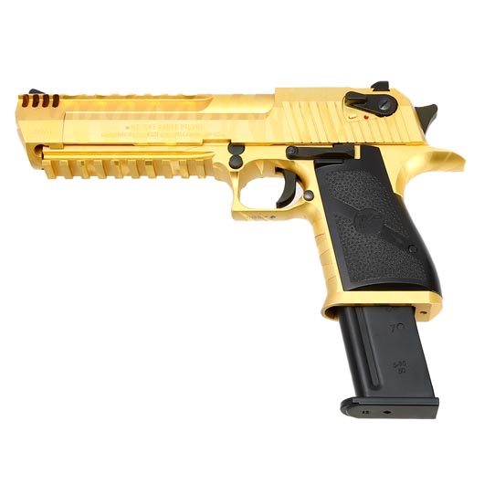 Wei-ETech Desert Eagle L6 .50AE Vollmetall GBB 6mm BB Gold Tiger Stripe Edition Bild 5