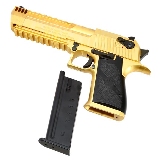 Wei-ETech Desert Eagle L6 .50AE Vollmetall GBB 6mm BB Gold Tiger Stripe Edition Bild 6