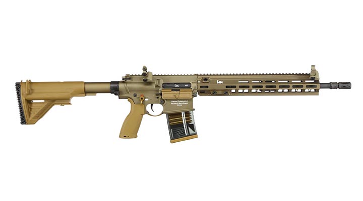 VFC Heckler & Koch HK M110 A1 V3 Mosfet Vollmetall S-AEG 6mm BB grnbraun Bild 2