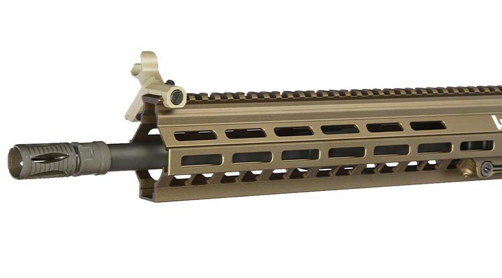 Heckler & Koch HK M110 A1 V3 Mosfet Vollmetall S-AEG 6mm BB grnbraun Bild 6