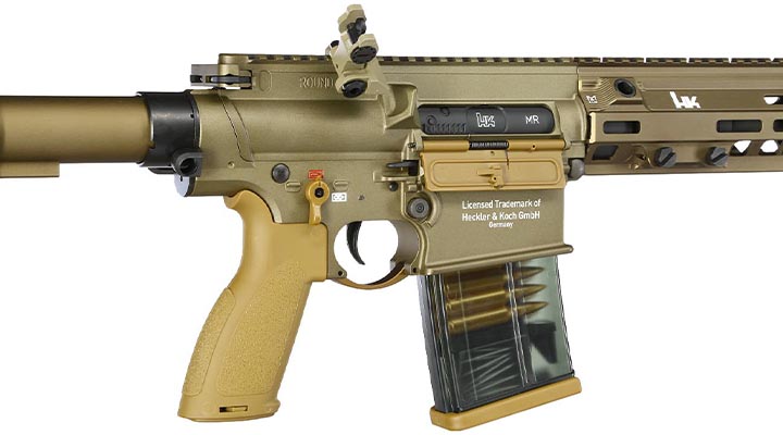 Heckler & Koch HK M110 A1 V3 Mosfet Vollmetall S-AEG 6mm BB grnbraun Bild 8