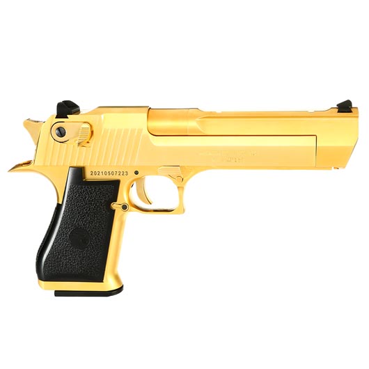 Wei-ETech Desert Eagle .50AE Vollmetall GBB 6mm BB Electroplated Gold Bild 3