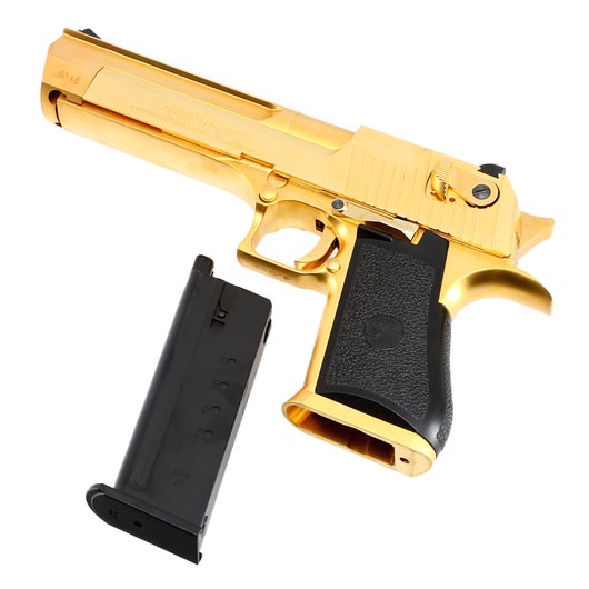 Wei-ETech Desert Eagle .50AE Vollmetall GBB 6mm BB Electroplated Gold Bild 6