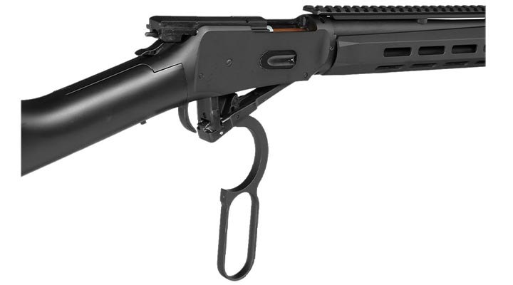 Double Bell M1894 Tactical Western Rifle mit Hlsenauswurf Vollmetall CO2 6mm BB schwarz Bild 9