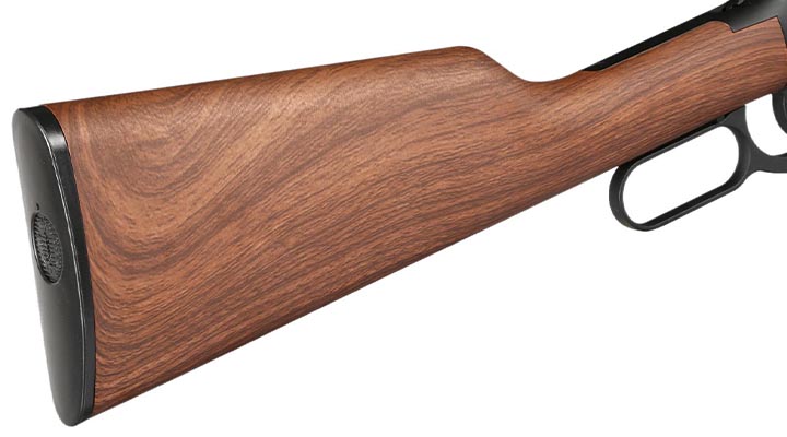 Double Bell M1894 Tactical Western Rifle mit Hlsenauswurf Vollmetall CO2 6mm BB schwarz - Holzoptik Bild 10