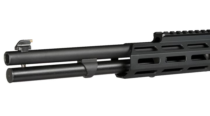 Double Bell M1894 Tactical Western Rifle mit Hlsenauswurf Vollmetall CO2 6mm BB schwarz - Echtholz-Version Bild 6