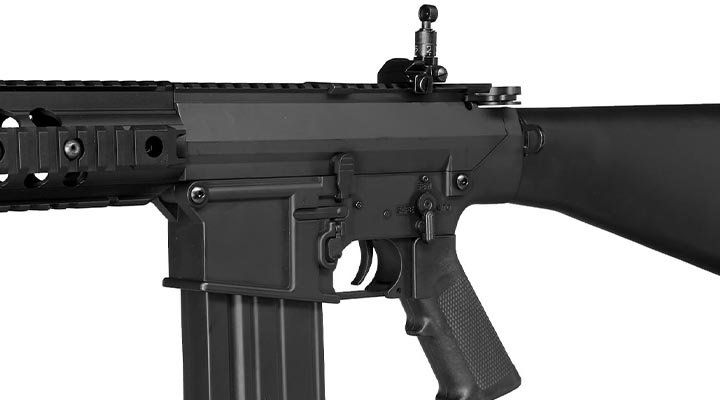 Double Bell SR25 Rifle Professional Line Vollmetall S-AEG 6mm BB schwarz Bild 6