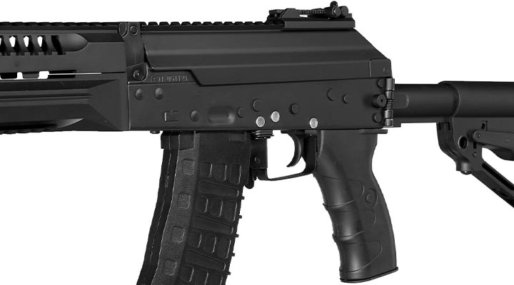 Double Bell AK-12 Professional Line Vollmetall S-AEG 6mm BB schwarz Bild 7