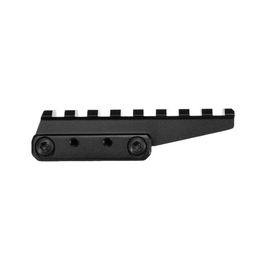 Aim-O Aluminium Scope-Riser 8 Slots / 85 mm mit 16 mm Erhhung f. 20 - 22 mm Schienen schwarz Bild 3