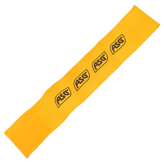 ASG Team Armband mit Klettverschluss dehnbar gelb - 1 Stck Bild 3