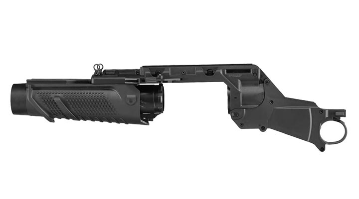 Cyma EGLM 40mm Granatwerfer f. SCAR-L / MK16 Airsoftgewehre schwarz Bild 2