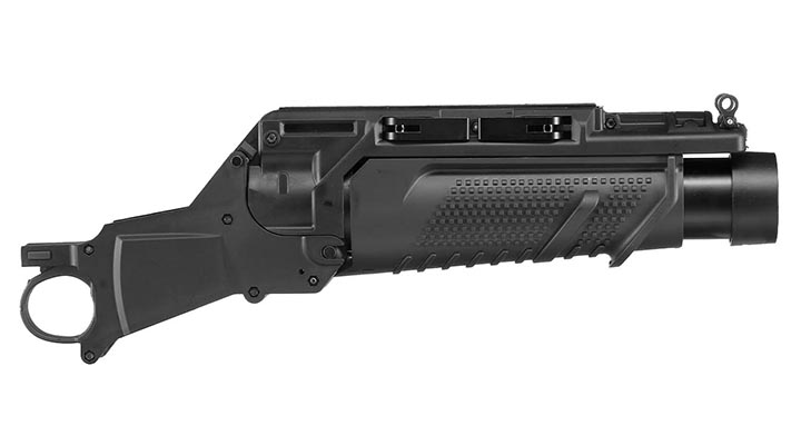 Cyma EGLM 40mm Granatwerfer f. SCAR-L / MK16 Airsoftgewehre schwarz Bild 4