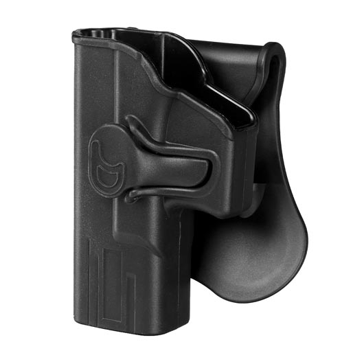 Strike Systems Holster Kunststoff Paddle fr G-Style Pistolen Links schwarz Bild 7