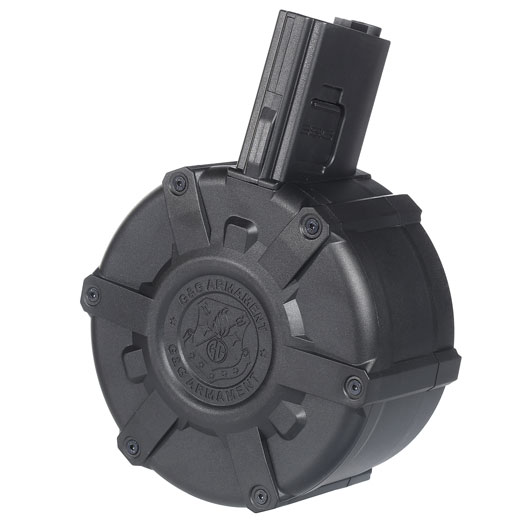 G&G M4 / M16 Trommelmagazin Hi-Cap 2300 Schuss schwarz Bild 1