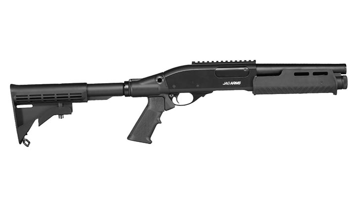 Jag Arms Scattergun Reaper TS Vollmetall Pump Action Gas Shotgun 6mm BB schwarz Bild 2