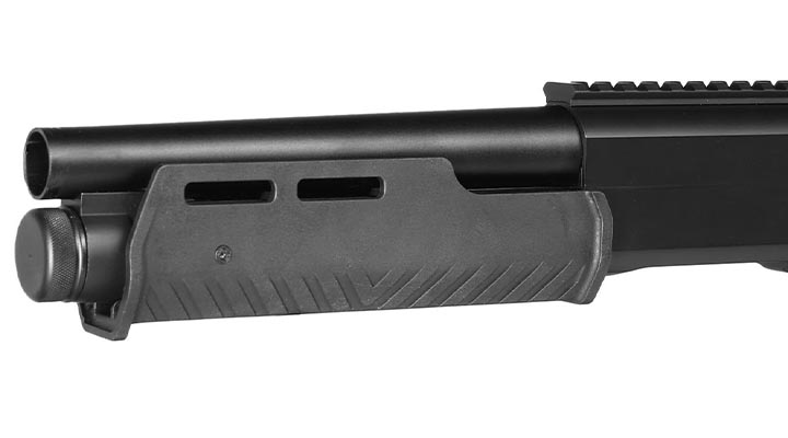 Jag Arms Scattergun Reaper TS Vollmetall Pump Action Gas Shotgun 6mm BB schwarz Bild 6