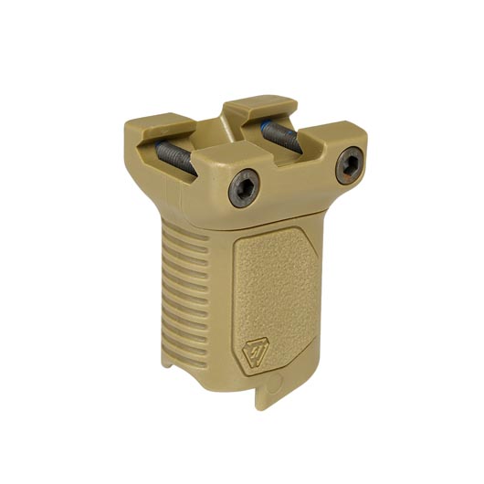 Strike Industries Angled Vertical Frontgriff Short-Type f. 20 - 22 mm Schienen Flat Dark Earth