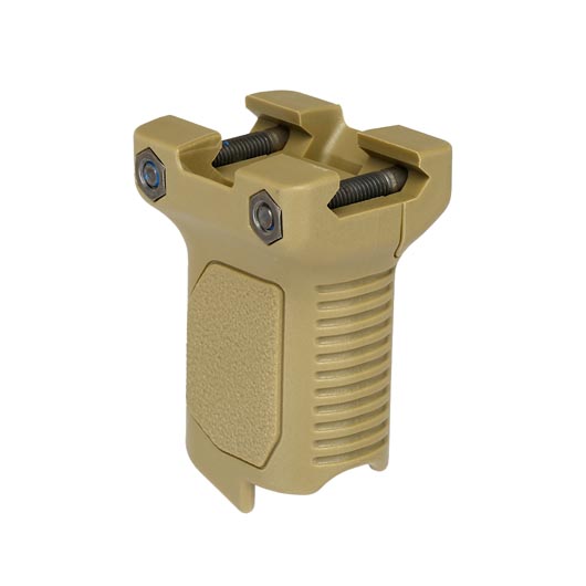 Strike Industries Angled Vertical Frontgriff Short-Type f. 20 - 22 mm Schienen Flat Dark Earth Bild 1