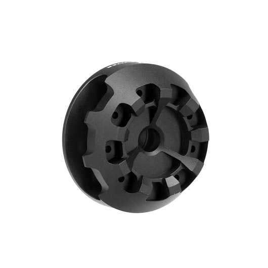 MadBull / Strike Industries Cookie Cutter CNC Aluminium Compensator schwarz 14mm- Bild 1