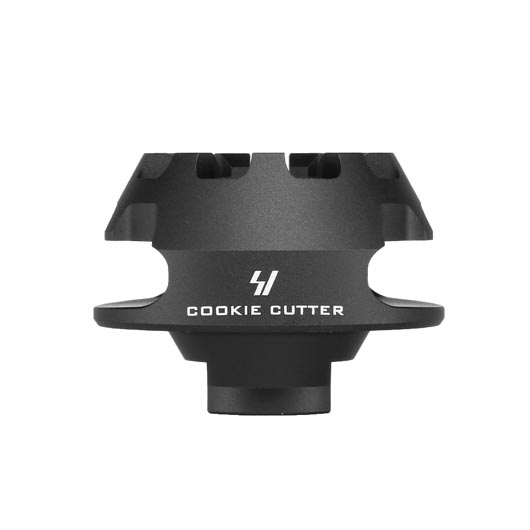 MadBull / Strike Industries Cookie Cutter CNC Aluminium Compensator schwarz 14mm- Bild 6