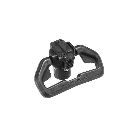 Strike Industries QD Standard Stahl Sling Loop Tragegurthalterung schwarz