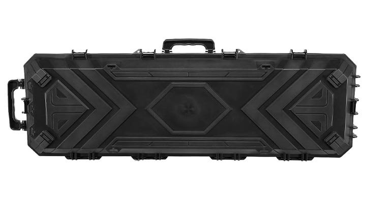 SRC Sniper Hard Case Waffenkoffer / Trolley 115 x 40 x 16 cm Waben-Schaumstoff schwarz Bild 2