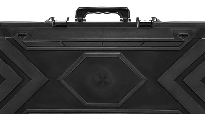 SRC Sniper Hard Case Waffenkoffer / Trolley 115 x 40 x 16 cm Waben-Schaumstoff schwarz Bild 9