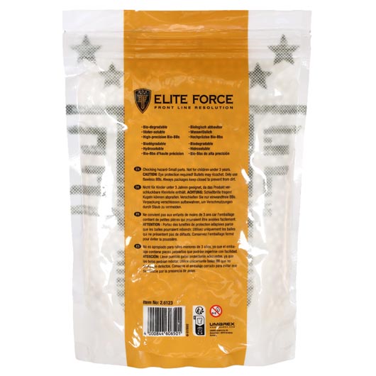 Elite Force Premium Bio BBs 0,28g 4.000er Beutel wei Bild 1