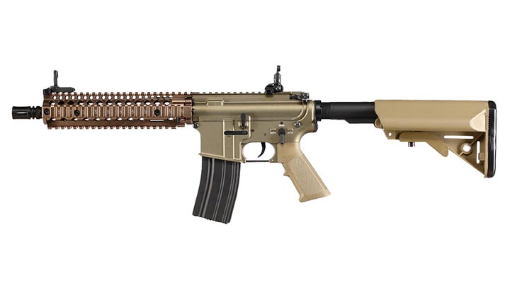 Double Bell MK18 MOD1 Professional Line Vollmetall S-AEG 6mm BB Bronze-Tan Bild 1