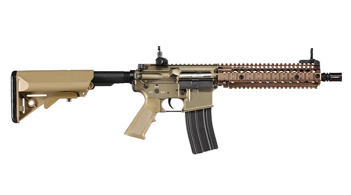 Double Bell MK18 MOD1 Professional Line Vollmetall S-AEG 6mm BB Bronze-Tan Bild 2