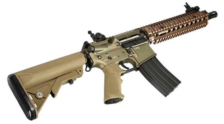 Double Bell MK18 MOD1 Professional Line Vollmetall S-AEG 6mm BB Bronze-Tan Bild 4